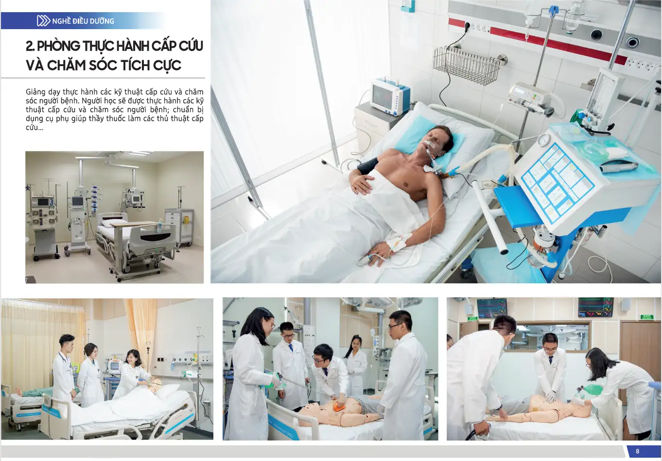 Phòng mô phỏng nghề Điều Dưỡng