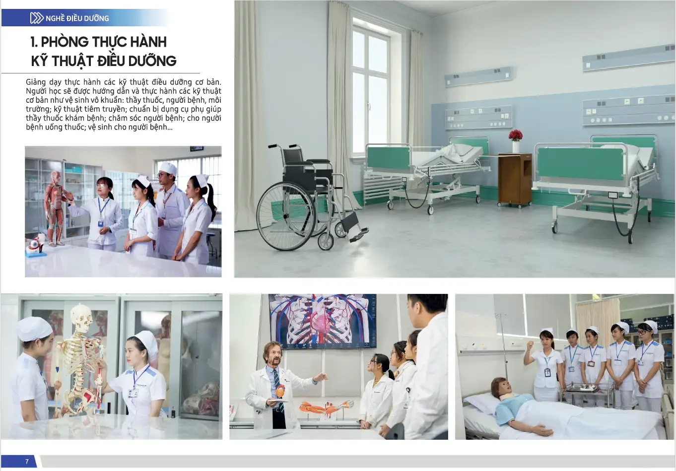 Phòng mô phỏng nghề Điều Dưỡng