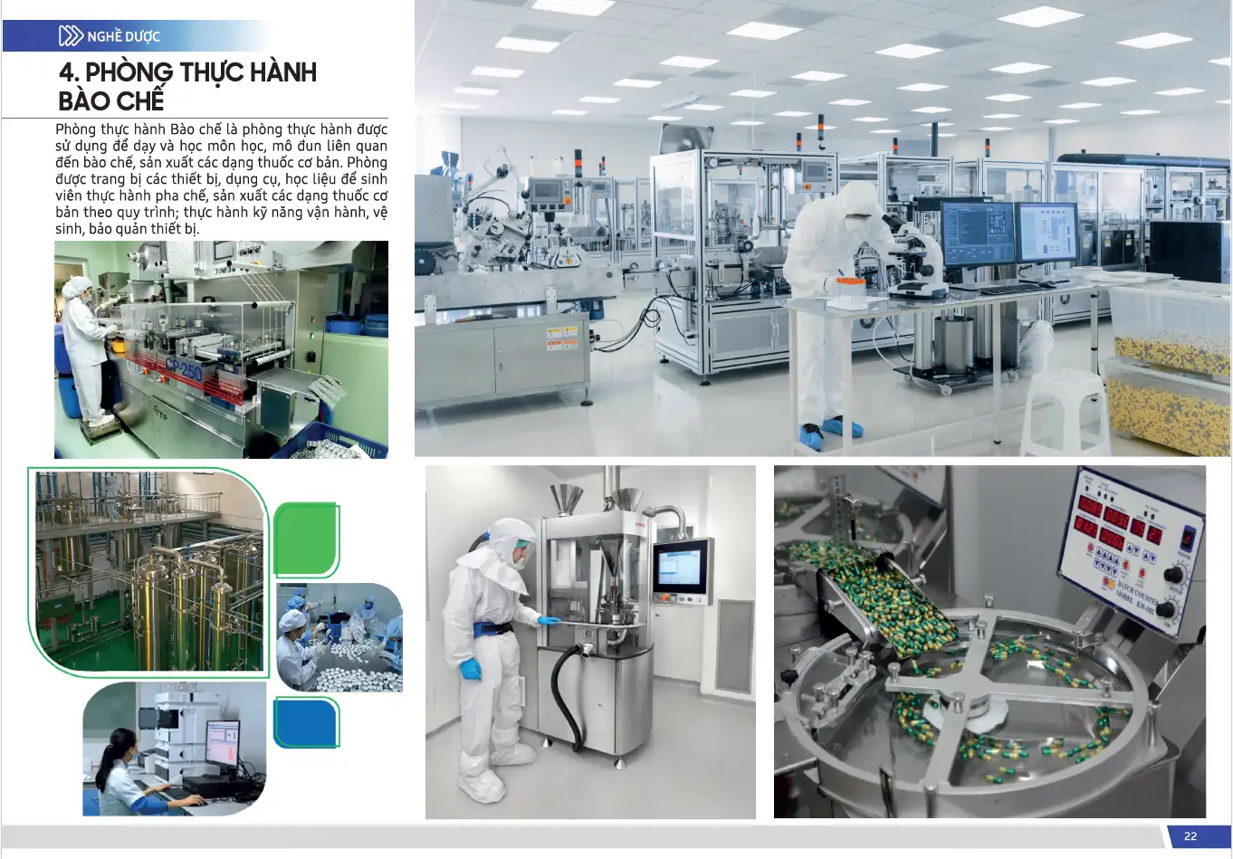 Phòng mô phỏng nghề Dược