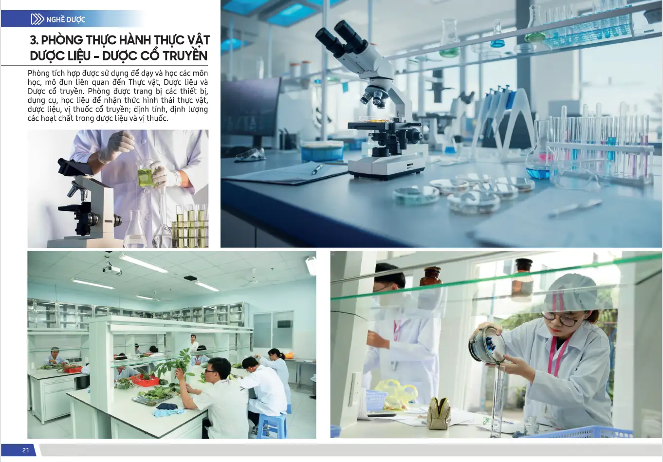 Phòng mô phỏng nghề Dược