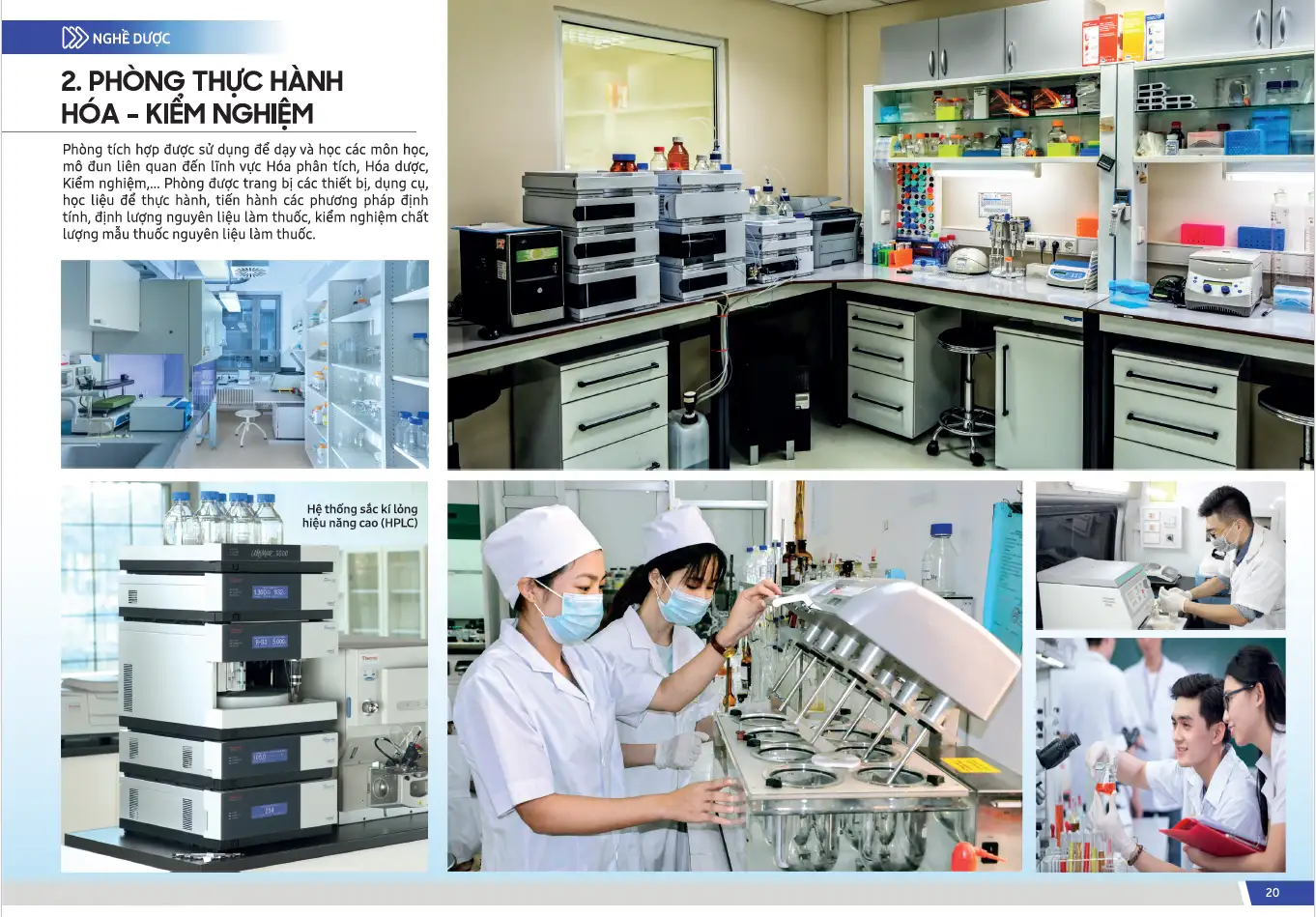 Phòng mô phỏng nghề Dược