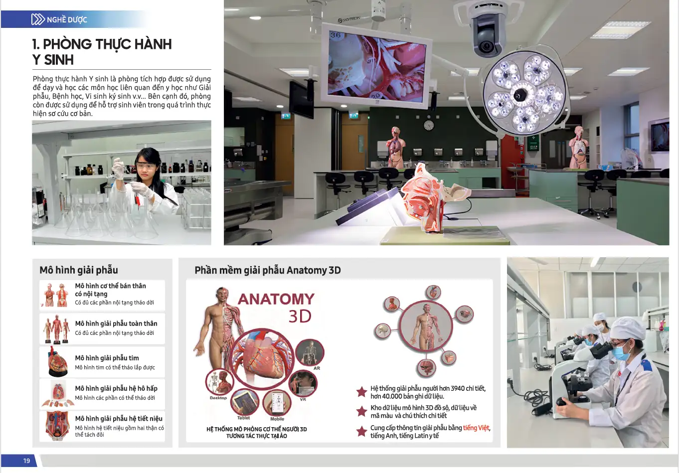 Phòng mô phỏng nghề Dược