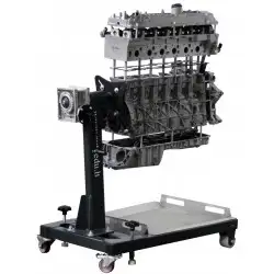 Động cơ Turbo Diesel DOHC Giáo trình đào tạo trong phiên bản tách rời trên giá xoay IVD Split AutoEDU