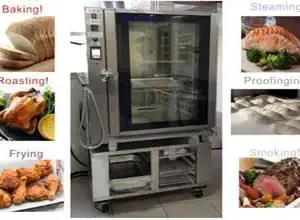 Lò Nướng Hấp Đa Năng 10 Khay JENDAH ICBO-10-UBR