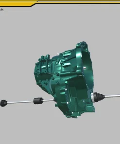 Mô phỏng thực hành lắp ráp hệ thống truyền lực với hộp số tự động ngang