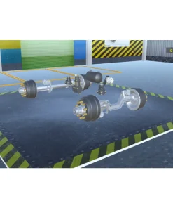 Mô phỏng thực hành về lắp ráp hệ thống phanh khí nén