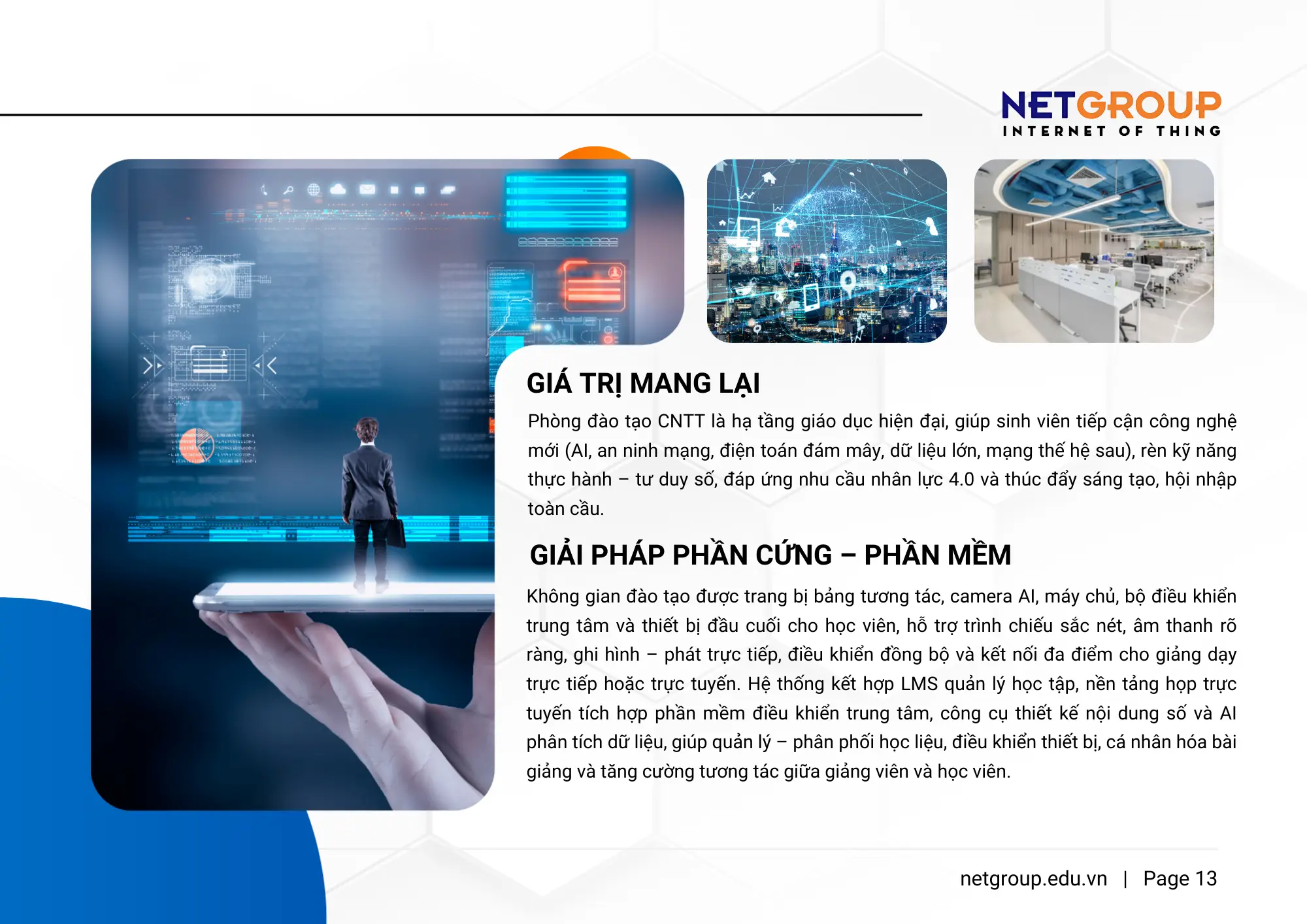 Giải pháp cho các trường Cao đẳng và Đại học