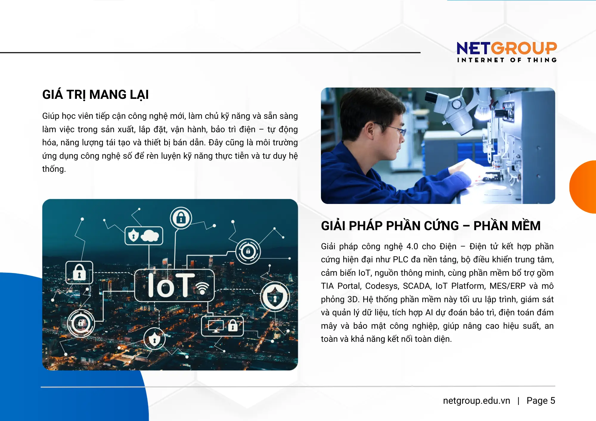 Giải pháp cho các trường Cao đẳng và Đại học
