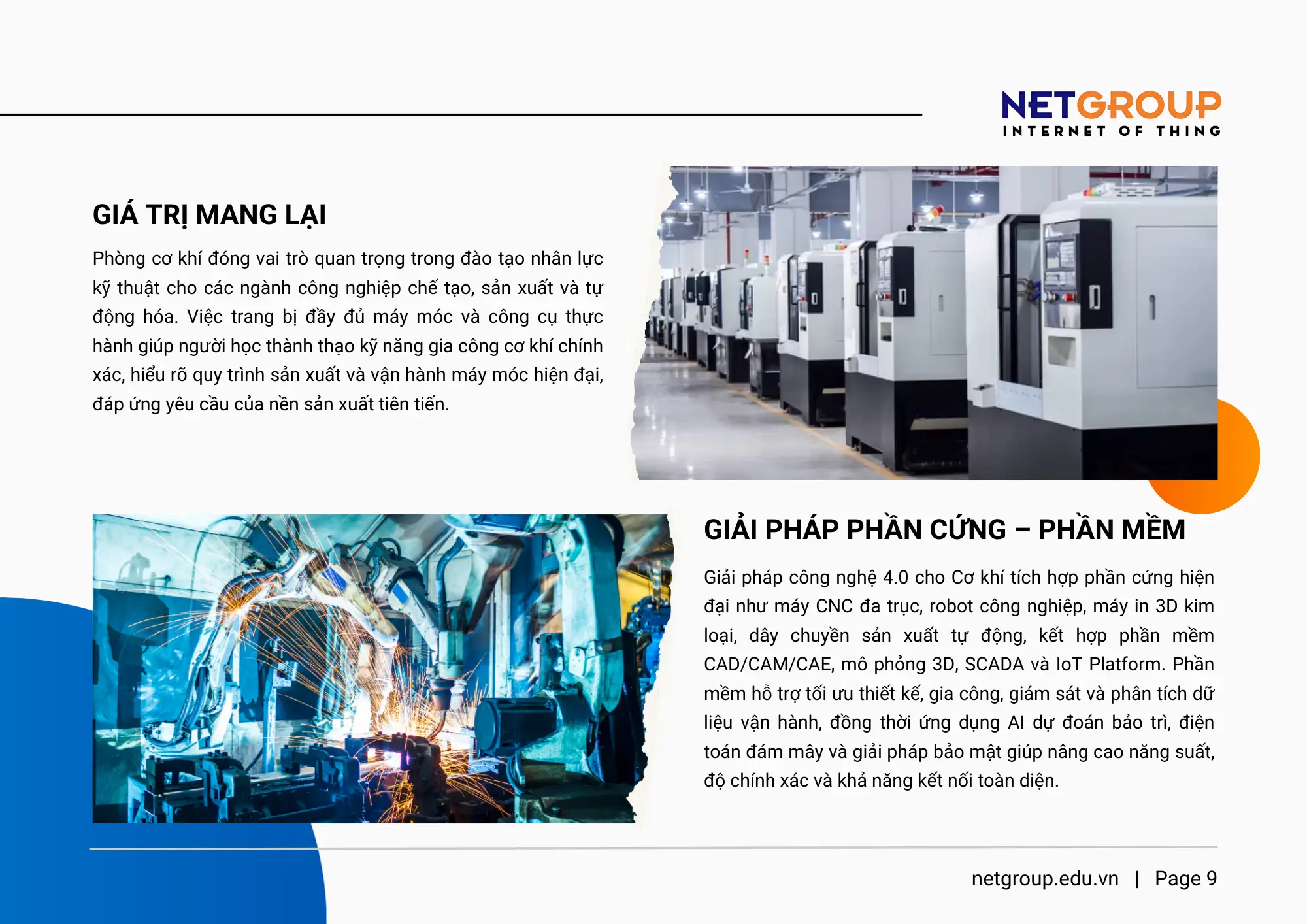 Giải pháp cho các trường Cao đẳng và Đại học