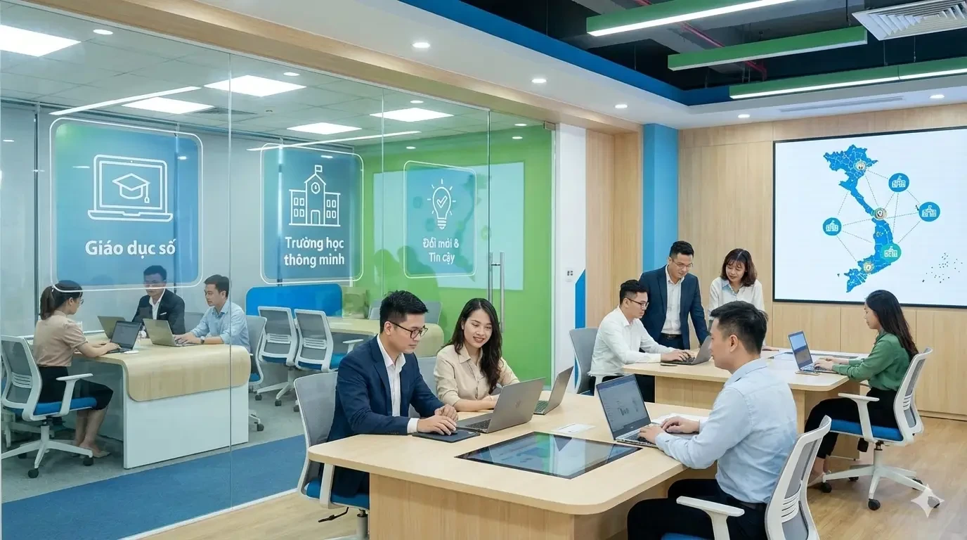Cung Cấp Thiết Bị Trường Học Số Hóa Netgroup: Kiến Tạo Tương Lai Giáo Dục Kỷ Nguyên Số